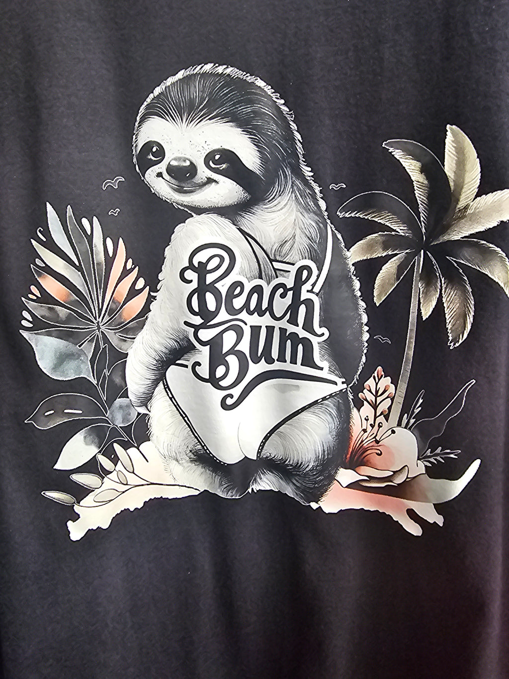 Sloth Beach Bum Tee