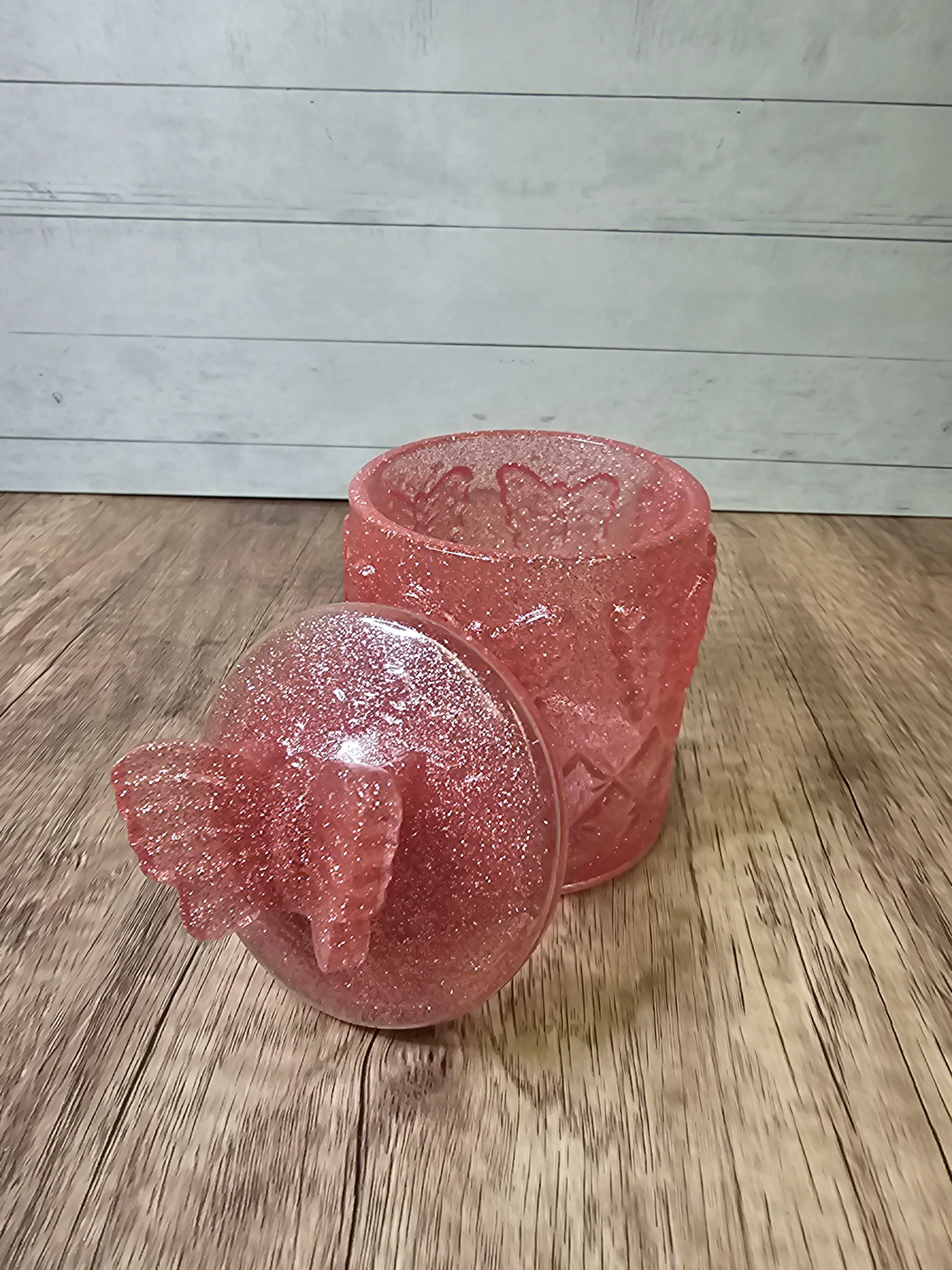 Resin Butterfly Jar