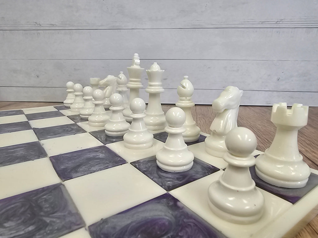 Resin chessboard