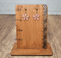 14k Gold with Resin Earrings