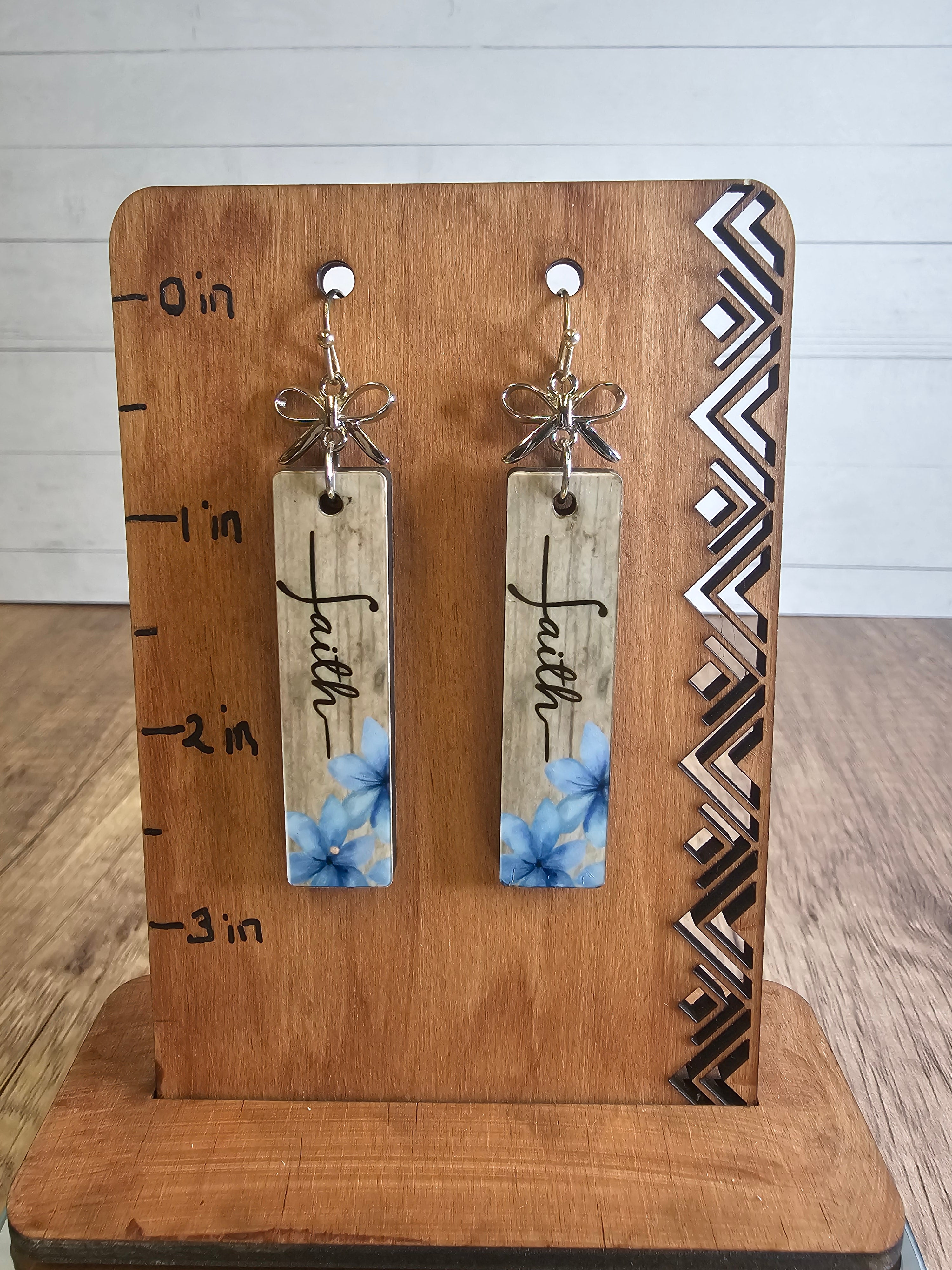 Faith Bar Earrings