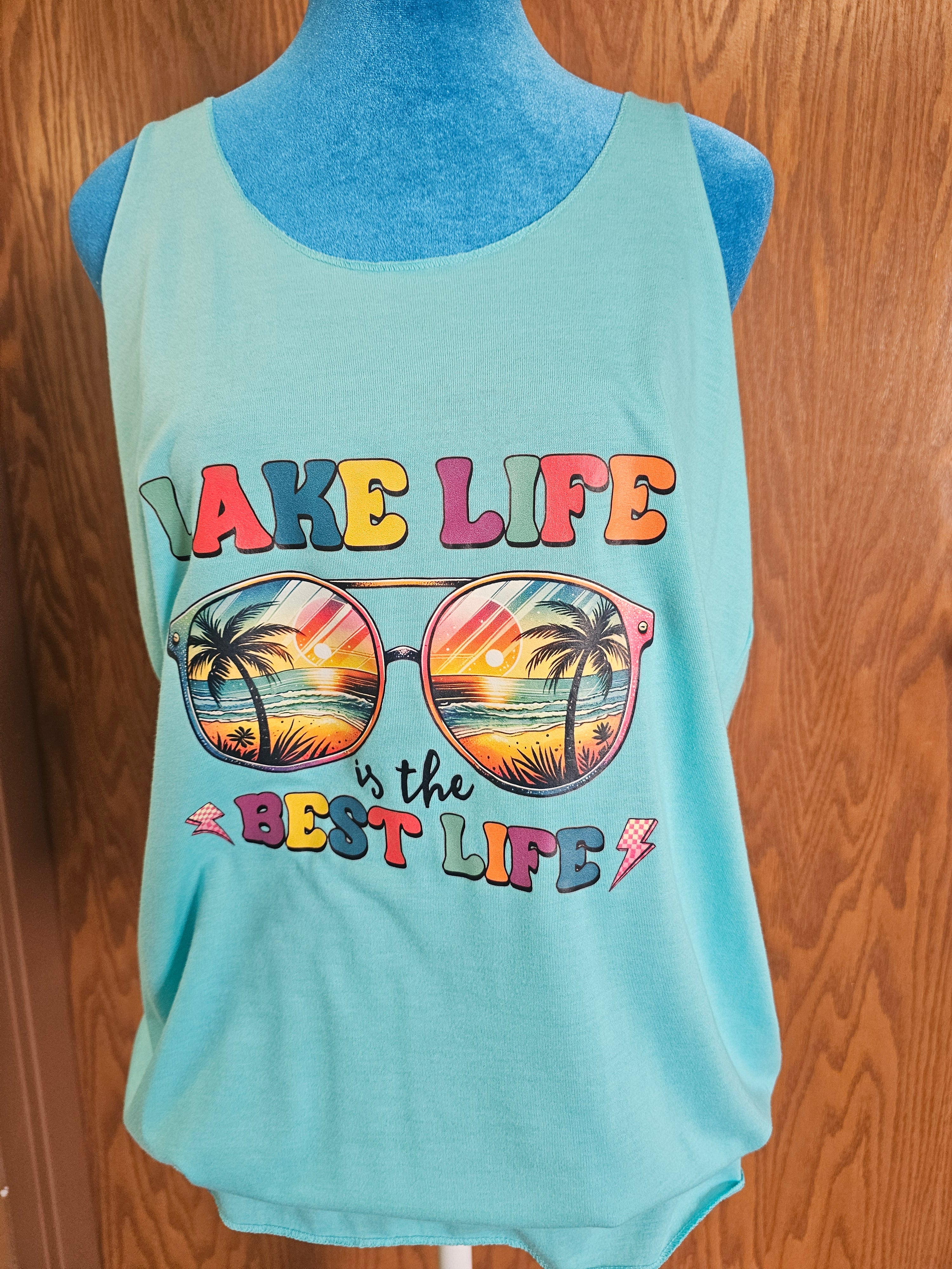 Lake Life Sleeveless Tank