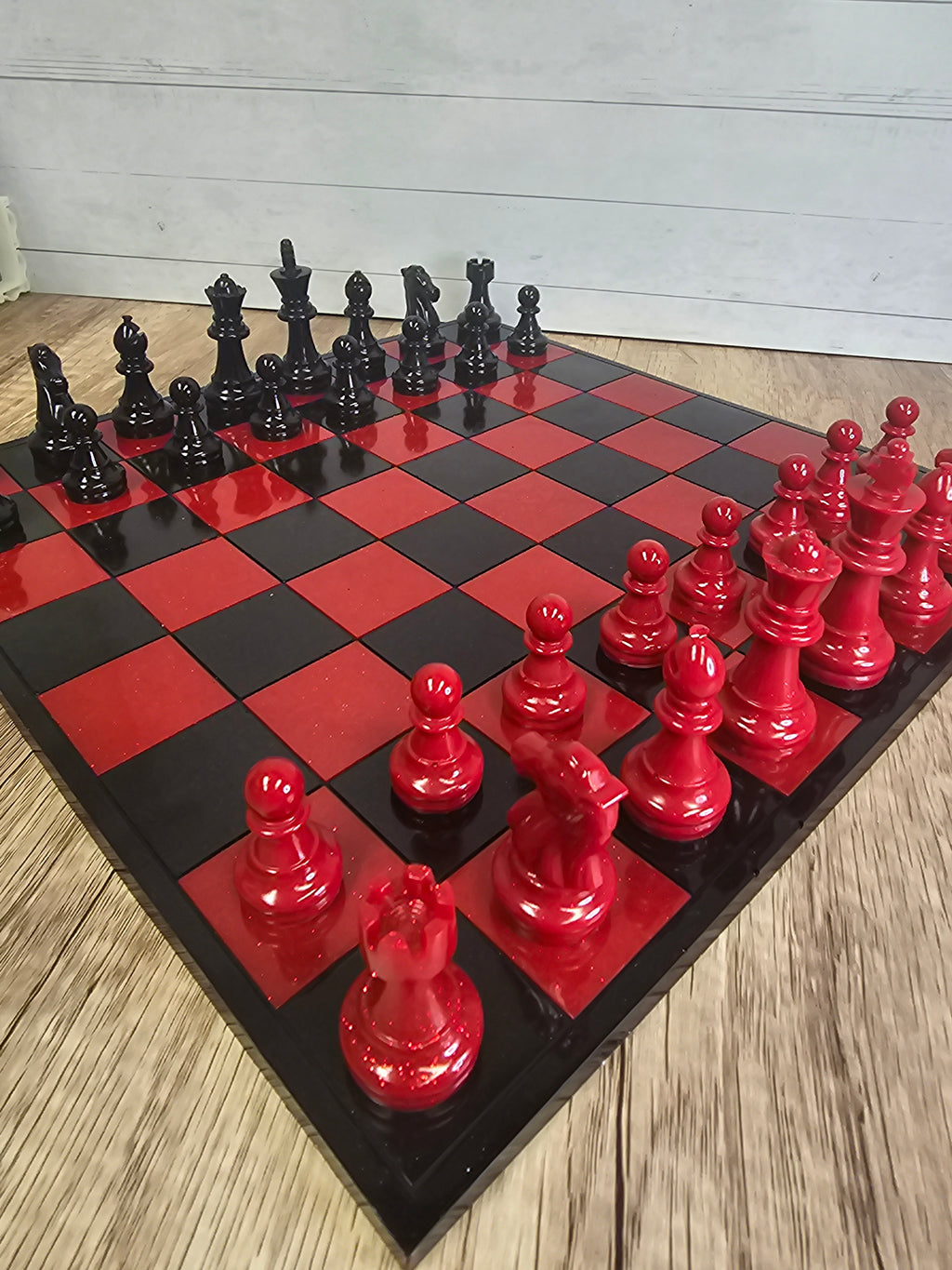 Resin chessboard