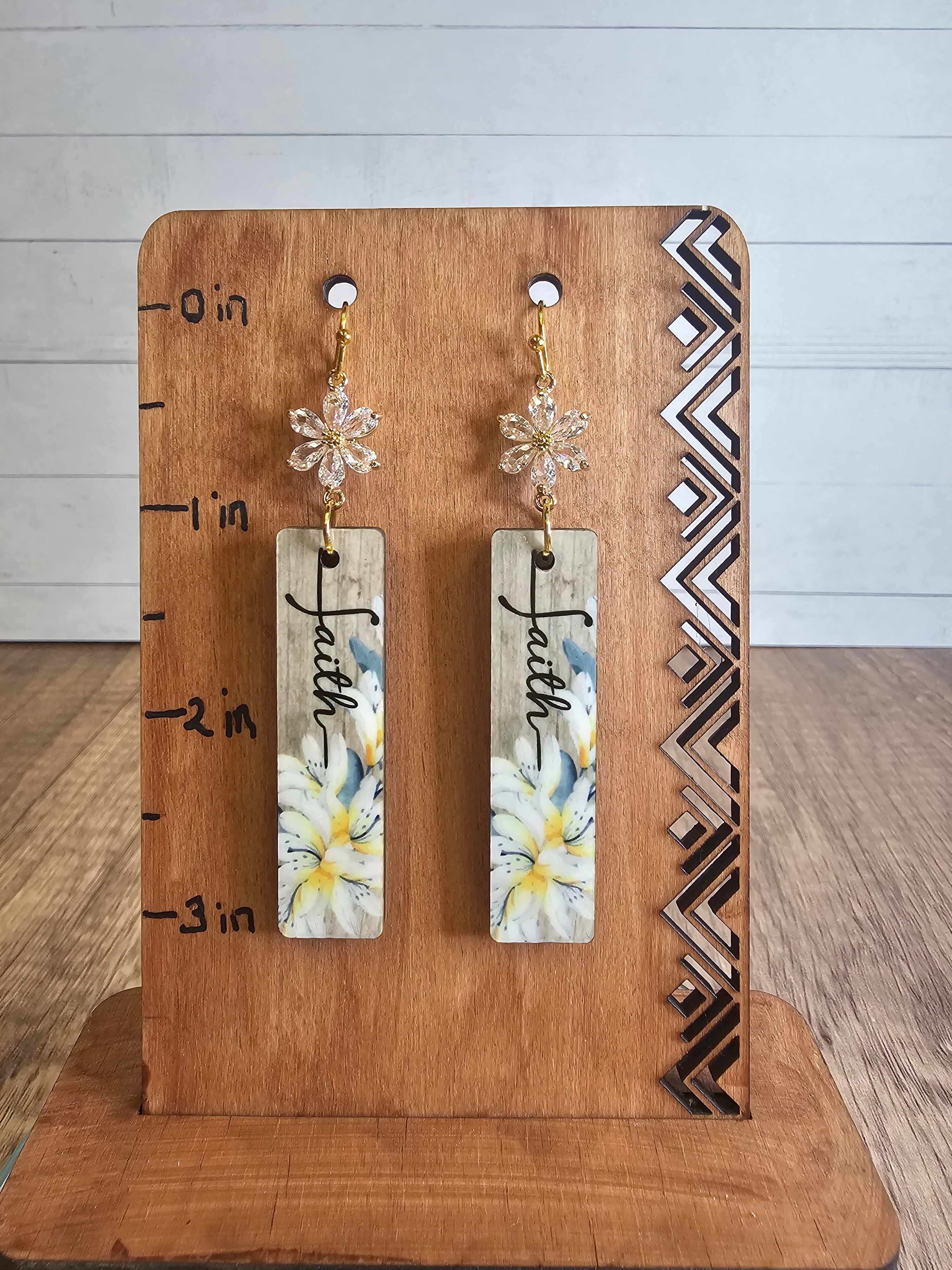 Faith Bar Earrings