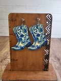 Boot Dangle Earrings