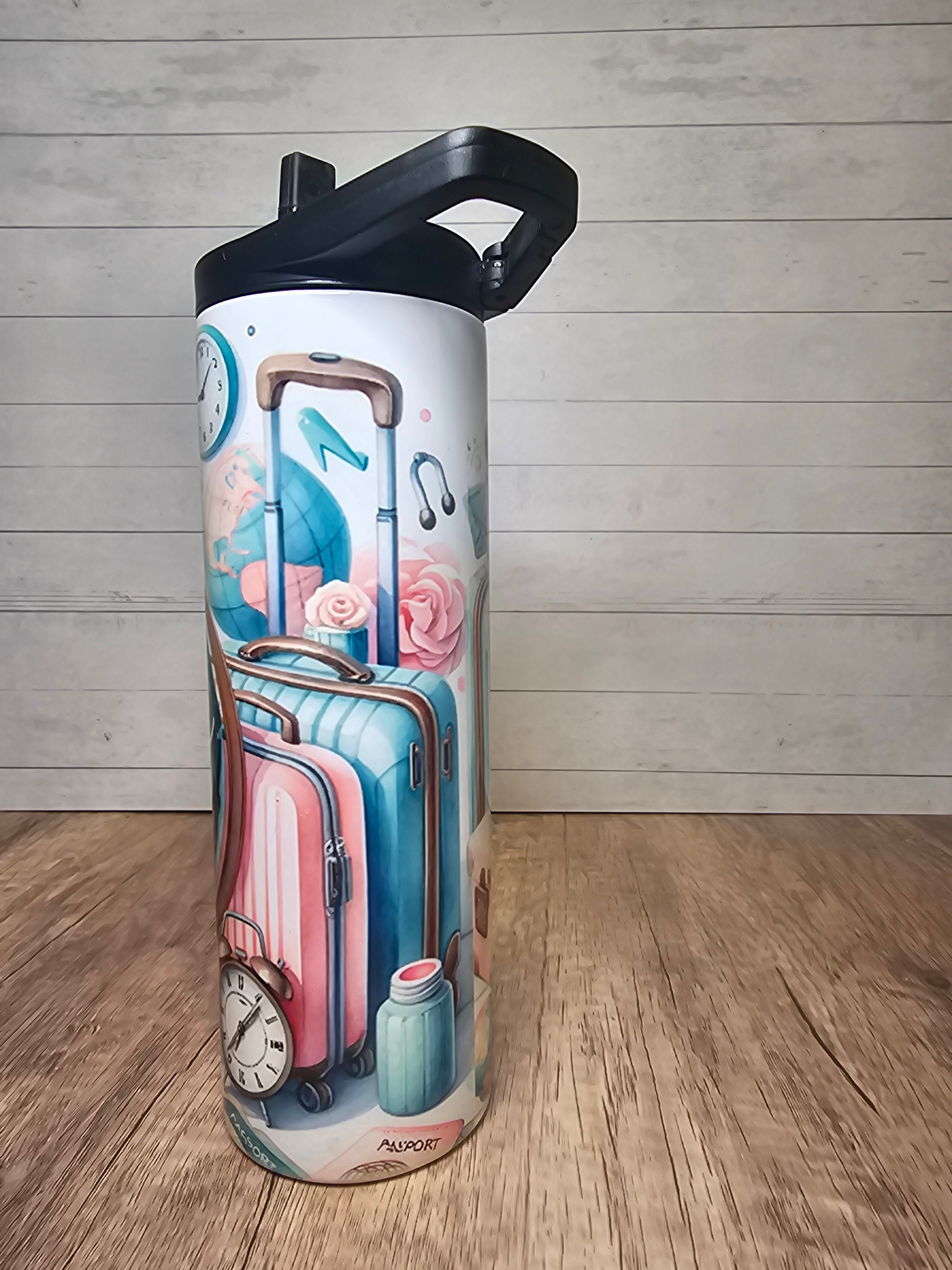 Explore the World Water Bottle