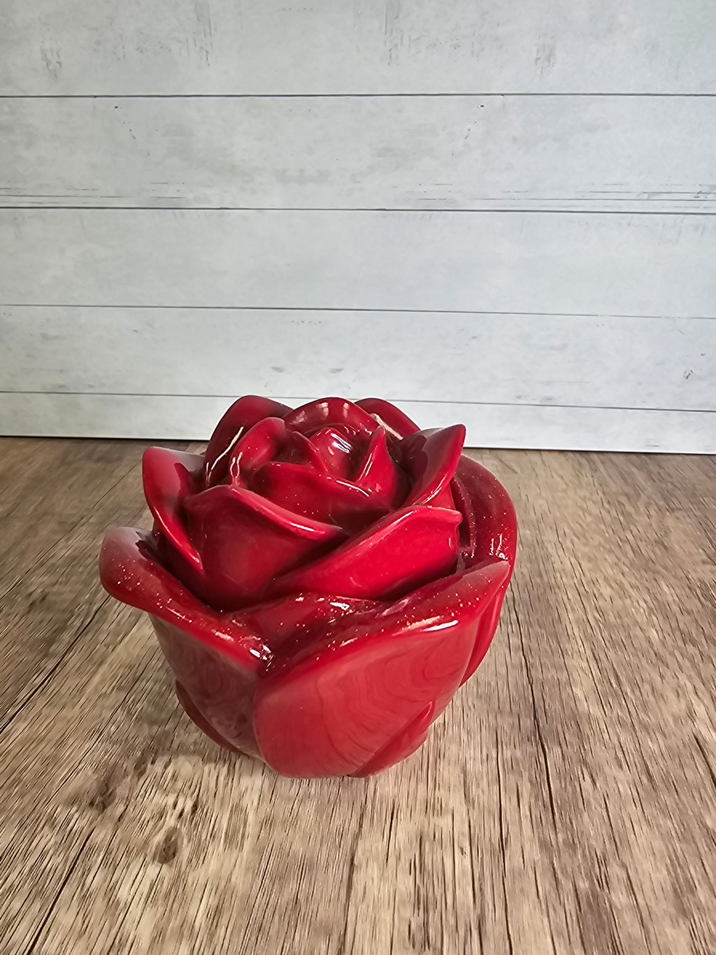 Resin Rose Jar