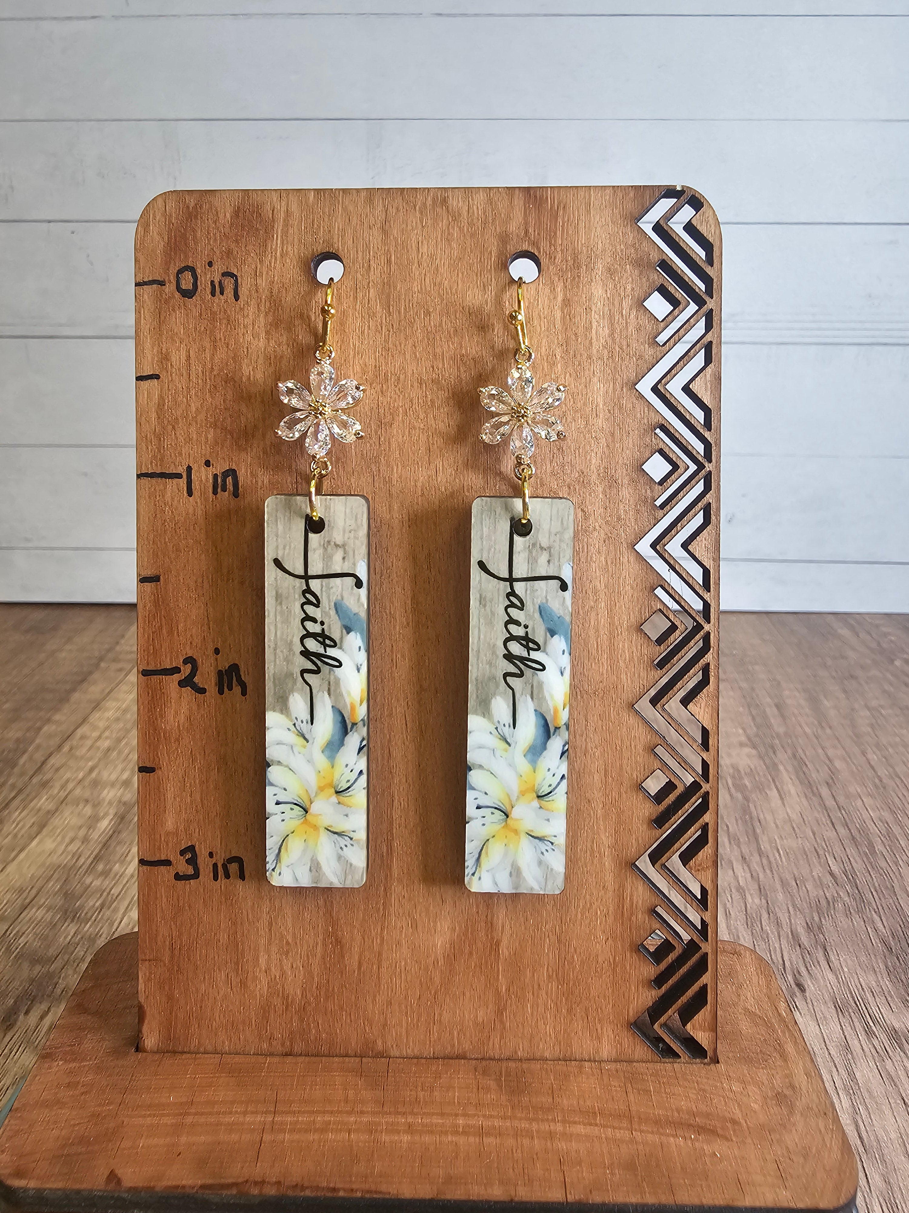 Faith Bar Earrings