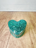Resin Heart Jar