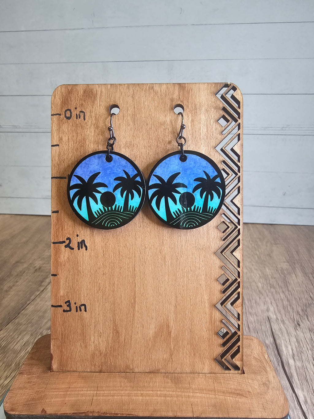 Ocean Scene Earrings