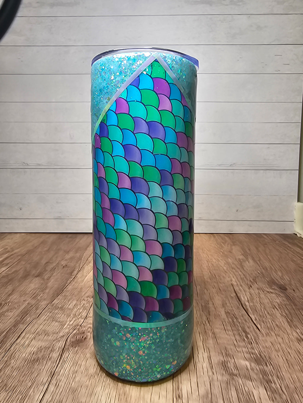 20 oz. Mermaid Scale Skinny Tumbler