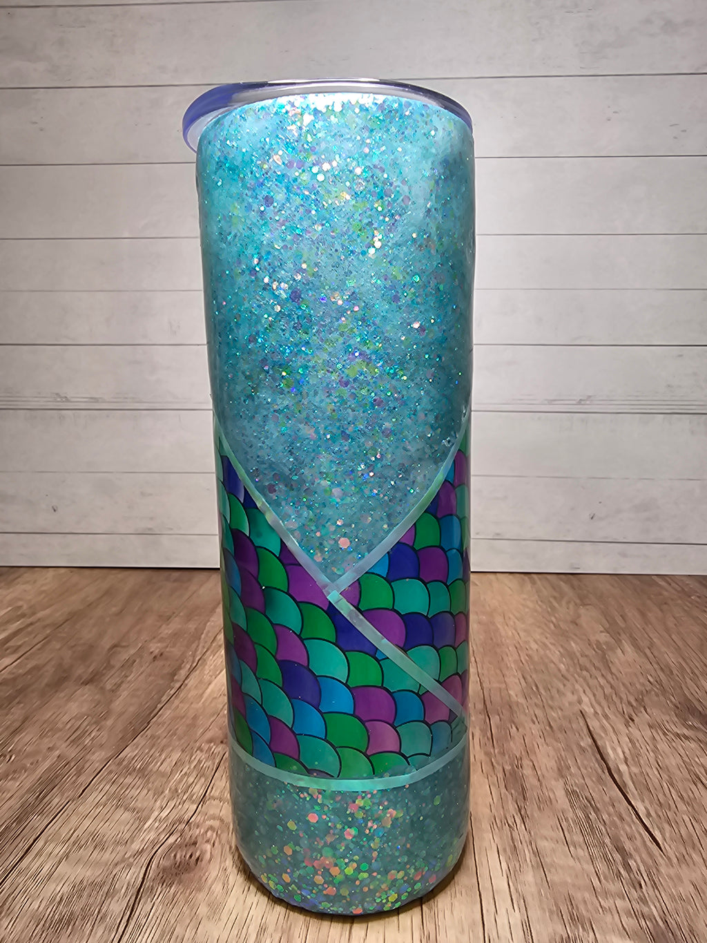 20 oz. Mermaid Scale Skinny Tumbler