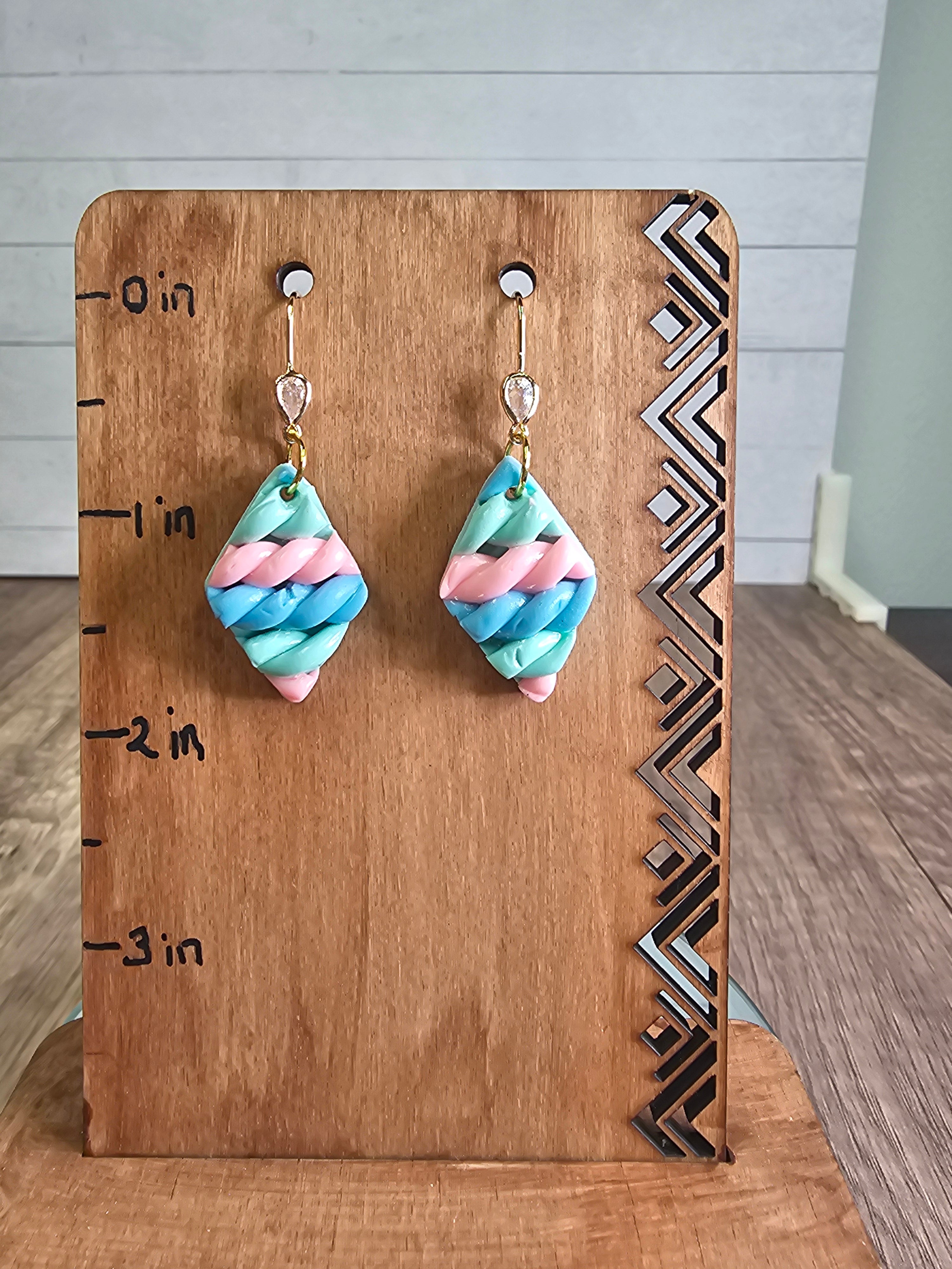 Clay earrings