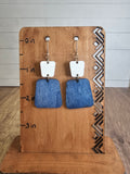 Wooden Dangle Earrings