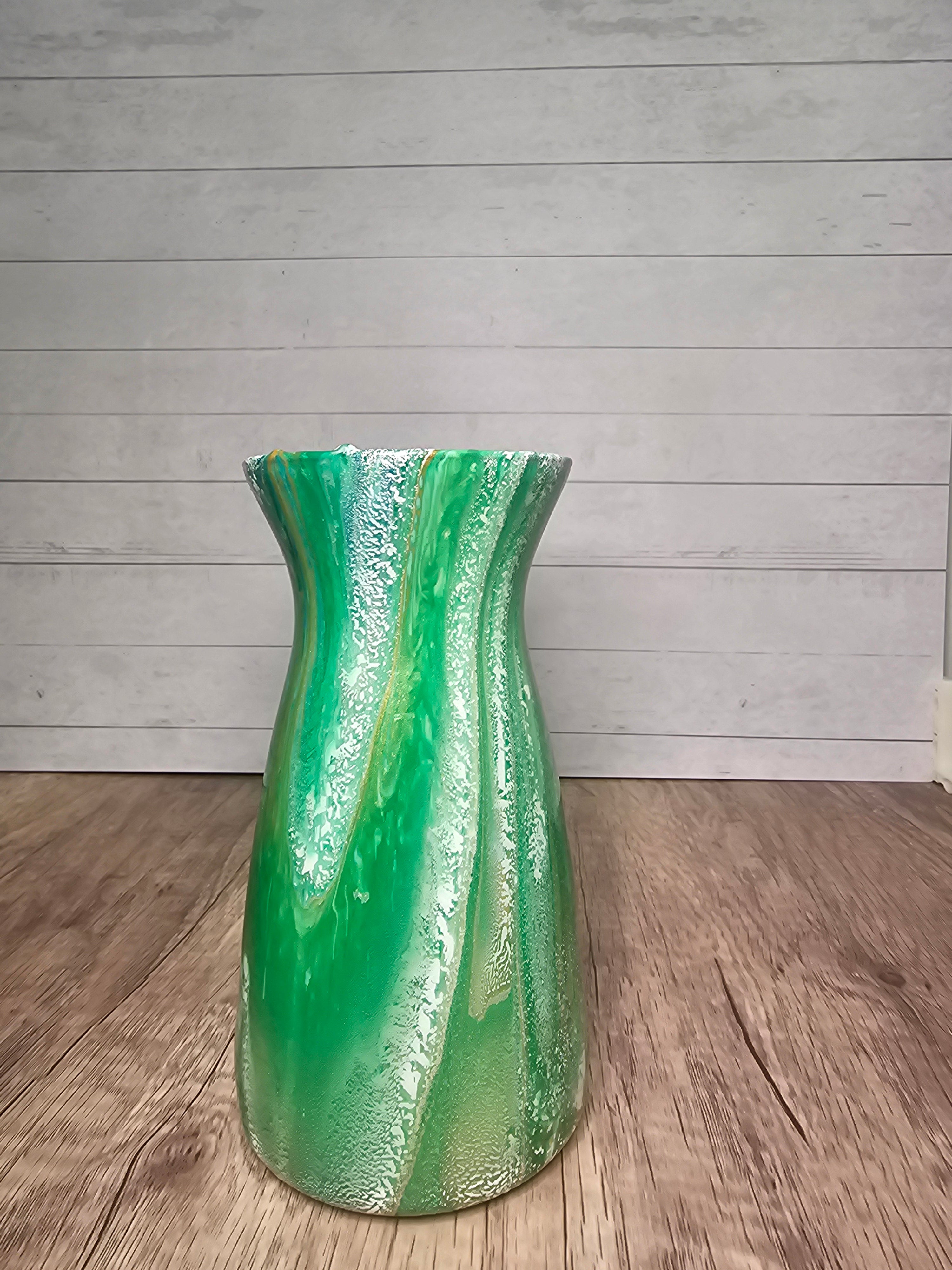 6" Vase with Canvas Set