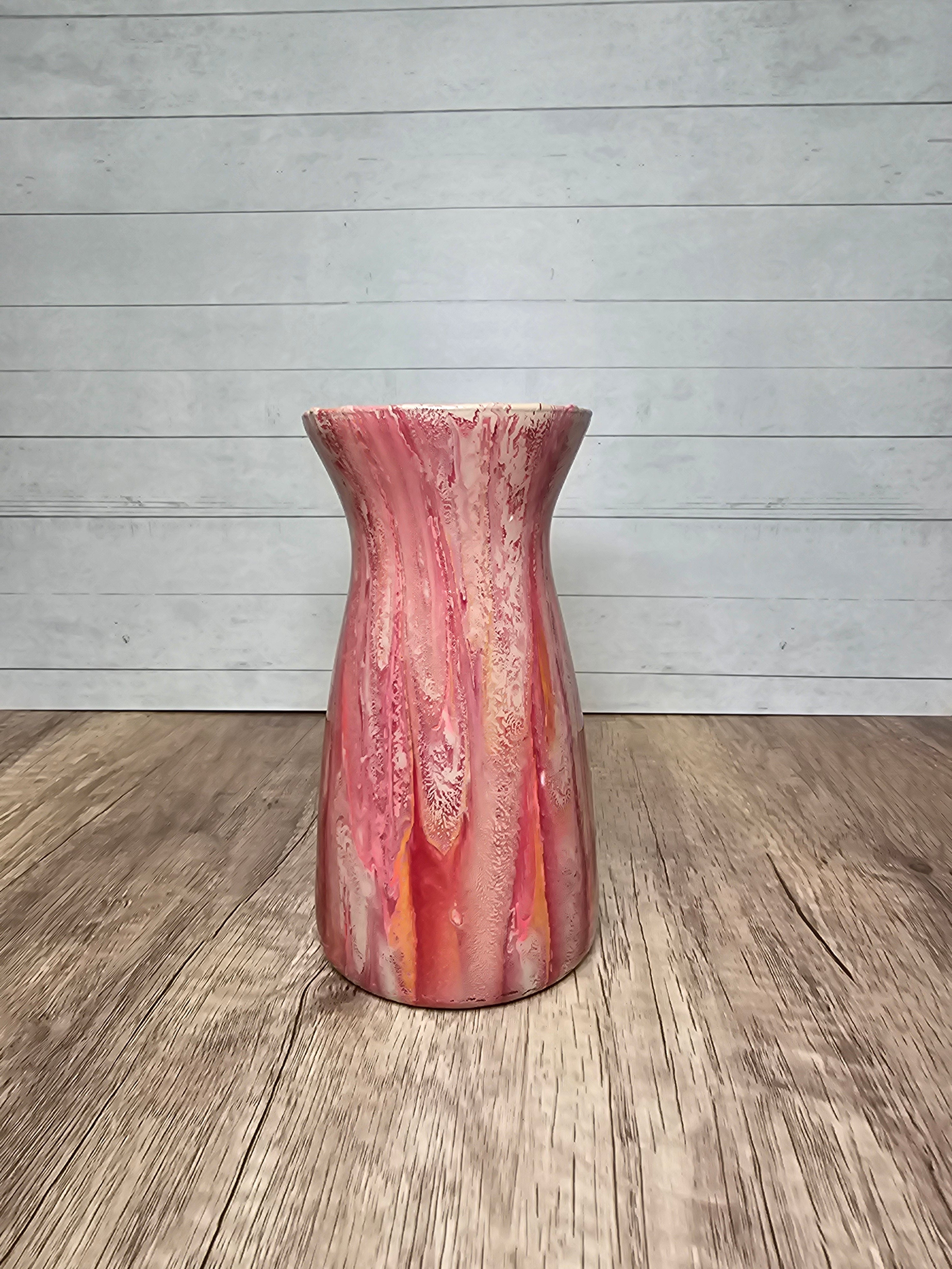 6" Vase with Canvas Set