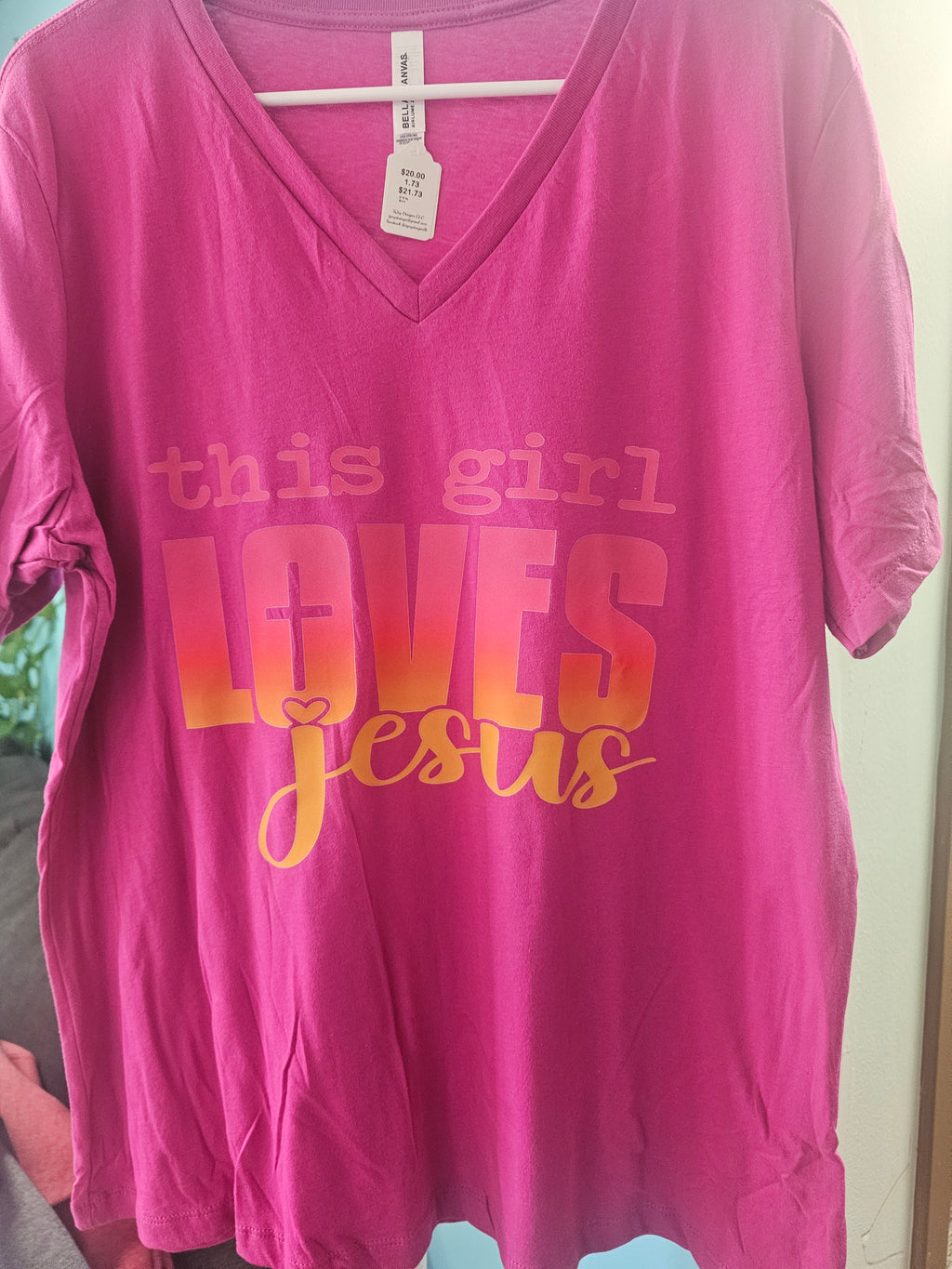 This Girl Loves Jesus Tee