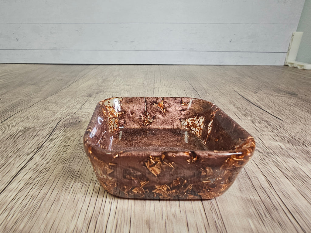 Resin Square Trinket Bowl