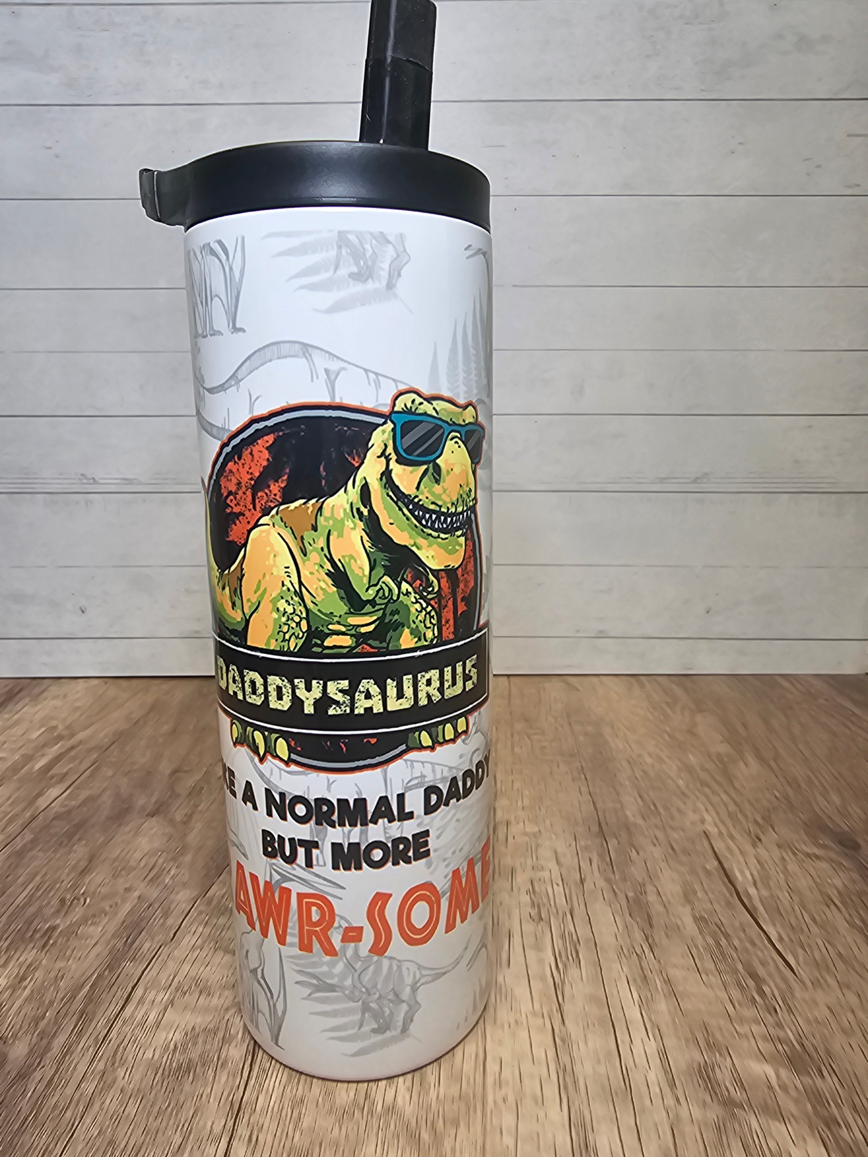 Daddysaurus Water Bottle